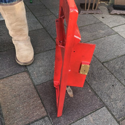 Old Trafford Wall Mounted Post Box Front Only Heavy Cast Iron