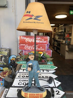 Guinness Zoo Keeper Lamp With Antique Style Shade