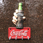 Coca Cola Cast Iron Key Rack