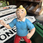 Tin Tin Cast Iron Bookends