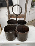 Hand Forged 4 Spice Carrier