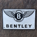 Bentley Cast Iron Sign