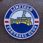 Linfield Cast Iron Sign