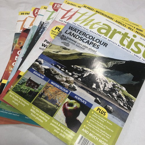 The Artist Magazine Bundle Of 7