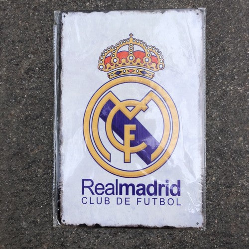 Realmadrid Metal Sign