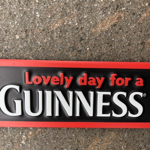 Lovely Day For A Guinness Tortoise Metal Sign