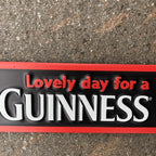 Lovely Day For A Guinness Tortoise Metal Sign