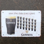 Guinness Save The Date For A Pint Metal Sign New Design