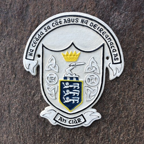Co. Clare GAA Creat Cast Iron Sign
