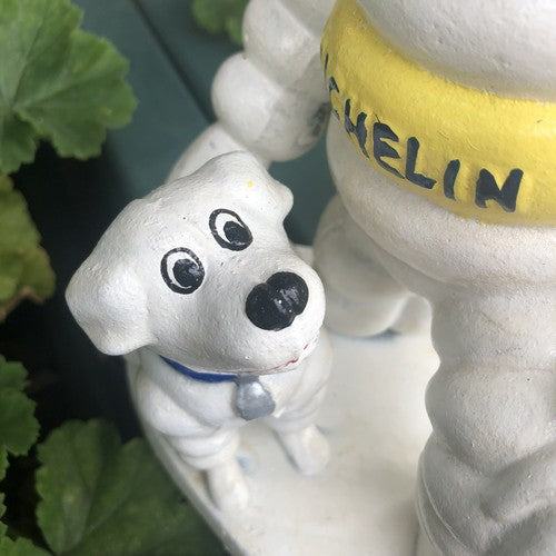 Michelin Man With His Dog