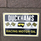 Duckhams Racing Motor Oil Enamel Sign