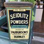 Seidlitz Powders Antacid Vintage Tin