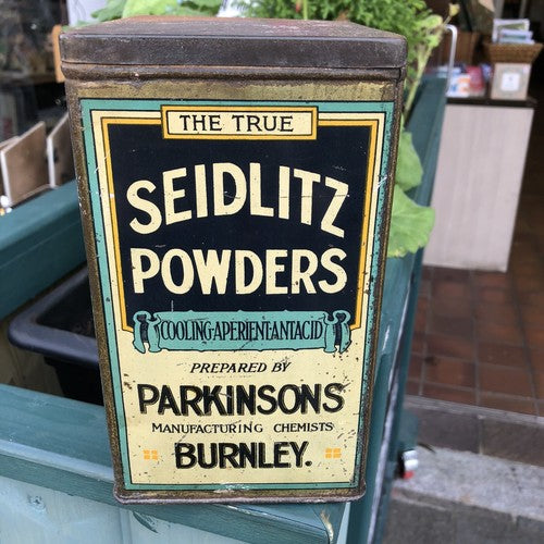 Seidlitz Powders Antacid Vintage Tin
