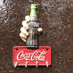 Coca Cola Cast Iron Key Rack