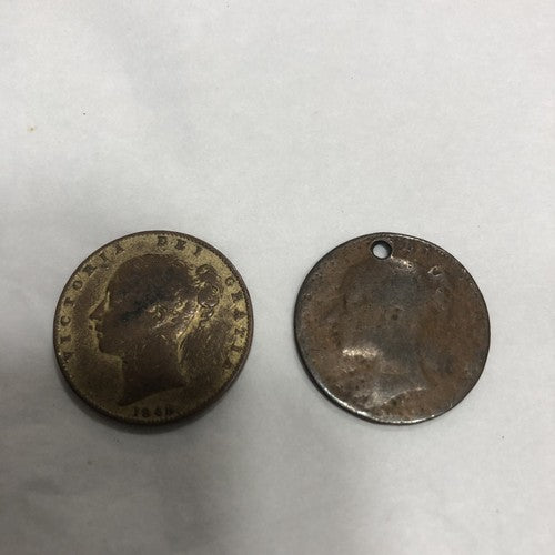 Queen Victoria Young Head Copper Farthings