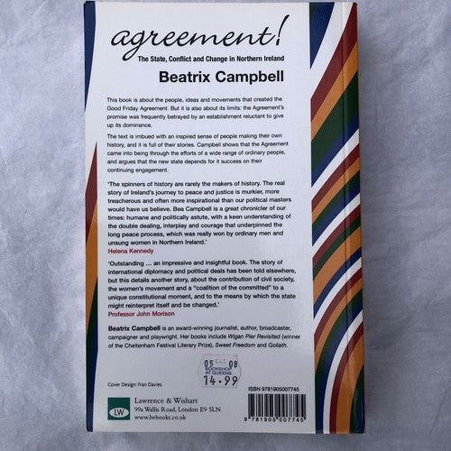 Agreement The State In Northern Ireland By Beatrix Campbell