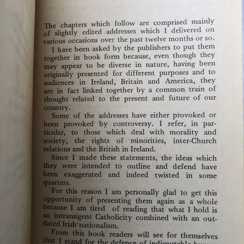The State Of Ireland By Jeremiah Newman