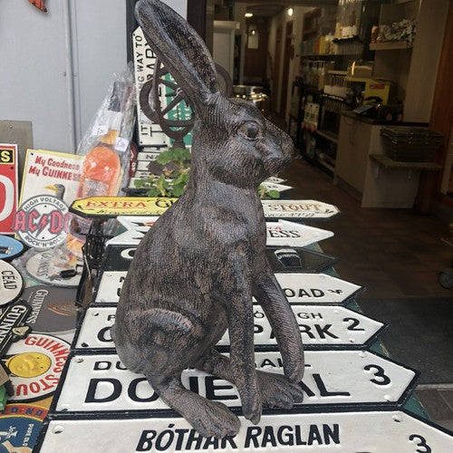 Hate Cast Iron Statue