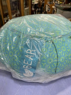 Yoga Studio Organic Filled Buckwheat Pleated Cushion Pillow