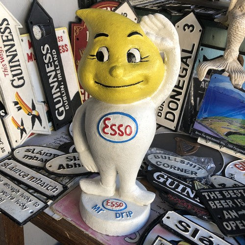 Esso Mr Drip Cast Iron Sign