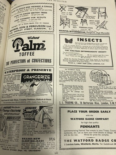 The Scouter Magazine Collection In Original File Jan 1951 - Dec1952