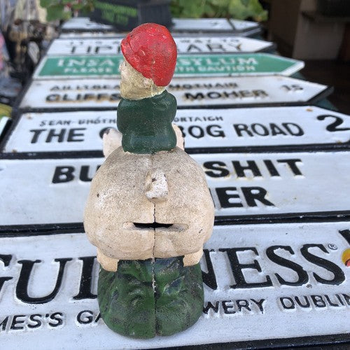Leprechaun Money Box Cast Iron