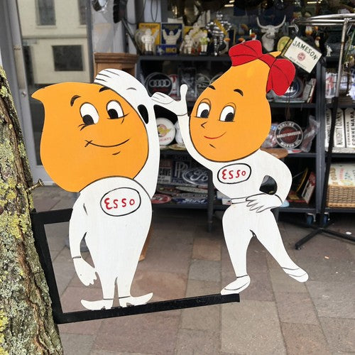 Mr & Mrs Esso Slick Wall Mounted Sign