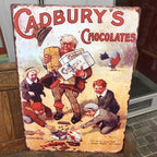 Cadburys Chocolates Metal Sign