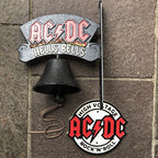 AC/DC Sign & Bell Cast Iron