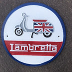 lambretta Cast Iron Sign
