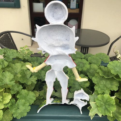 Betty Boop Footballer Cast Iron Door Stop