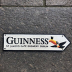 Guinness St Jamesâs Gate Cast Iron Sign