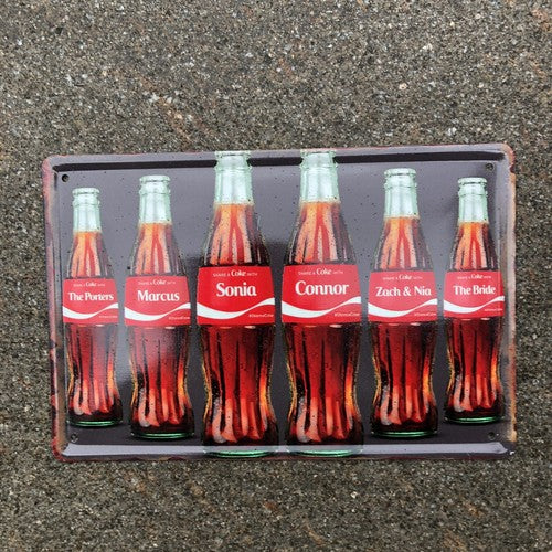 Share A Coke With Metal Sign New Design