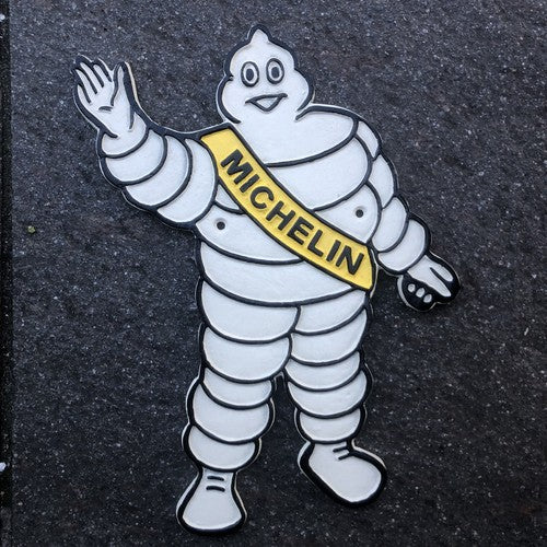 Michelin Die Cut Cast Iron Wall Sign