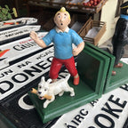 Tin Tin Cast Iron Bookends