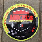 Mikels Racing 40 Cms Dome Metal Sign