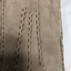 Sheepskin Genuine Gloves Mushroom Colour See All Photos Pair No 4