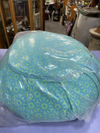 Yoga Studio Organic Filled Buckwheat Pleated Cushion Pillow