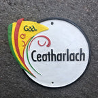 Carlow Crest Cast Iron Sign