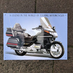 Touring Motorcycles Metal Sign