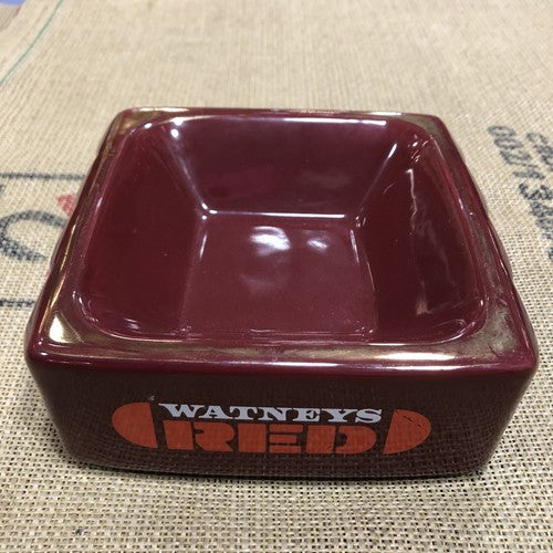 Warnerâs Red Vintage Ashtray