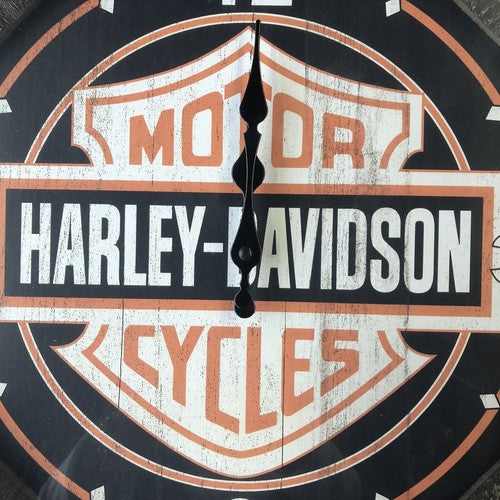 Harley Davidson Clock