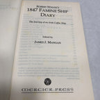 The Famine Ship Diary 1847 By Robert Whyte