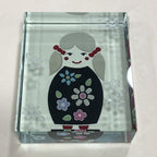 Spaceform Lovely Lady Glass Block Boxed Overseas Post Available