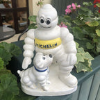 Michelin Man With His Dog