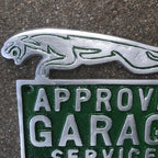 Jaguar Approved Garage Services Aluminium Sign