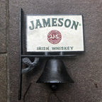 Jameson Irish Whiskey Bell Cast Iron