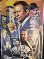 James Bond Casino Royale Heavy Metal Sign