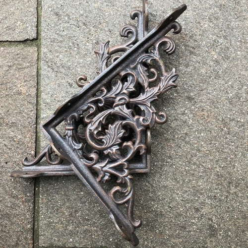 Cast Iron Wall Brackets Pair
