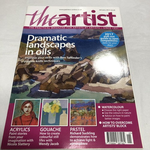 The Artist Magazine Bundle Of 7